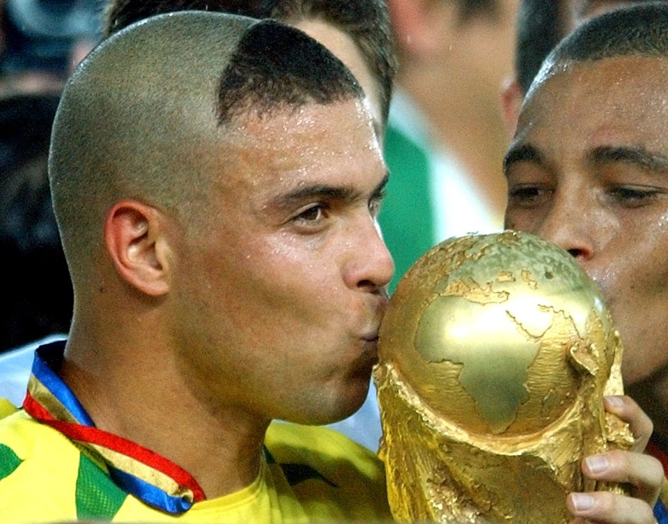 Ronaldo won the world cup in 2002 after success with Brazil