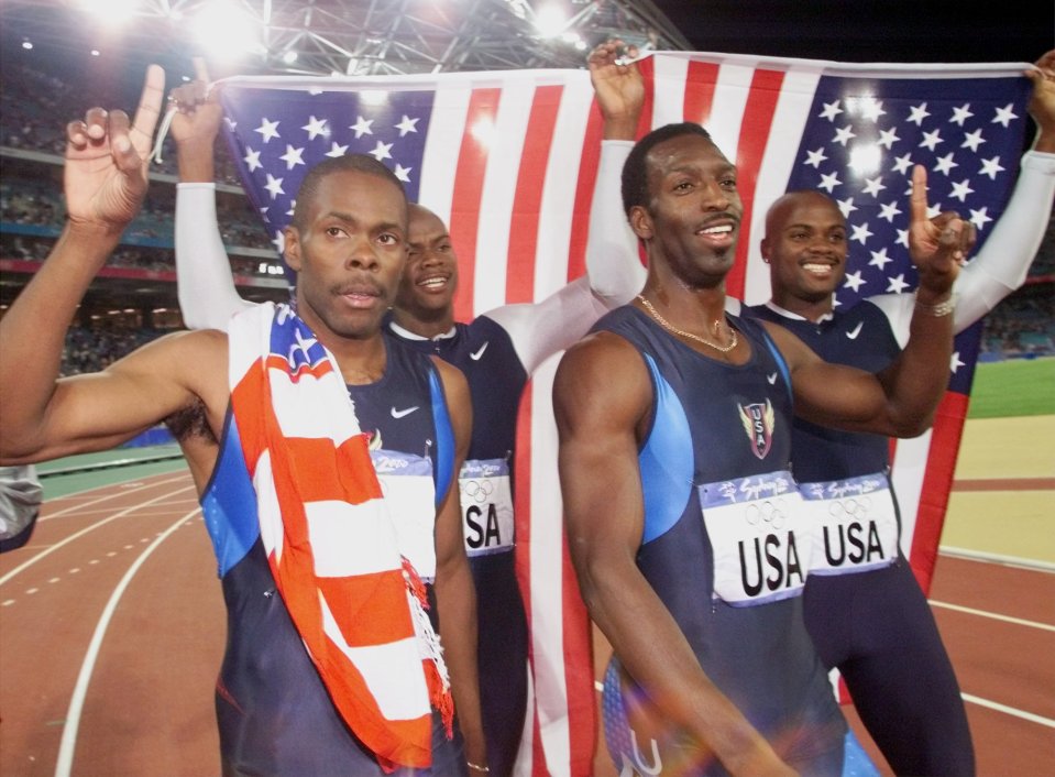  Michael Johnson won a host of gold medals for Team USA during his career