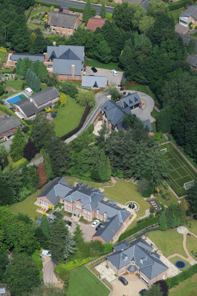 Wayne Rooney mansion