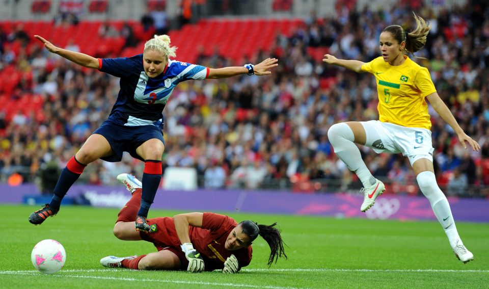 The London Games gave players from men's and women's football a global platform