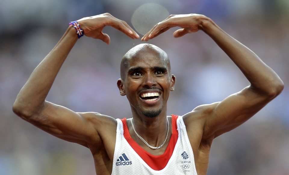 Mo Farah's 'Mobot' dance is an enduring image from the London 2012 Olympics