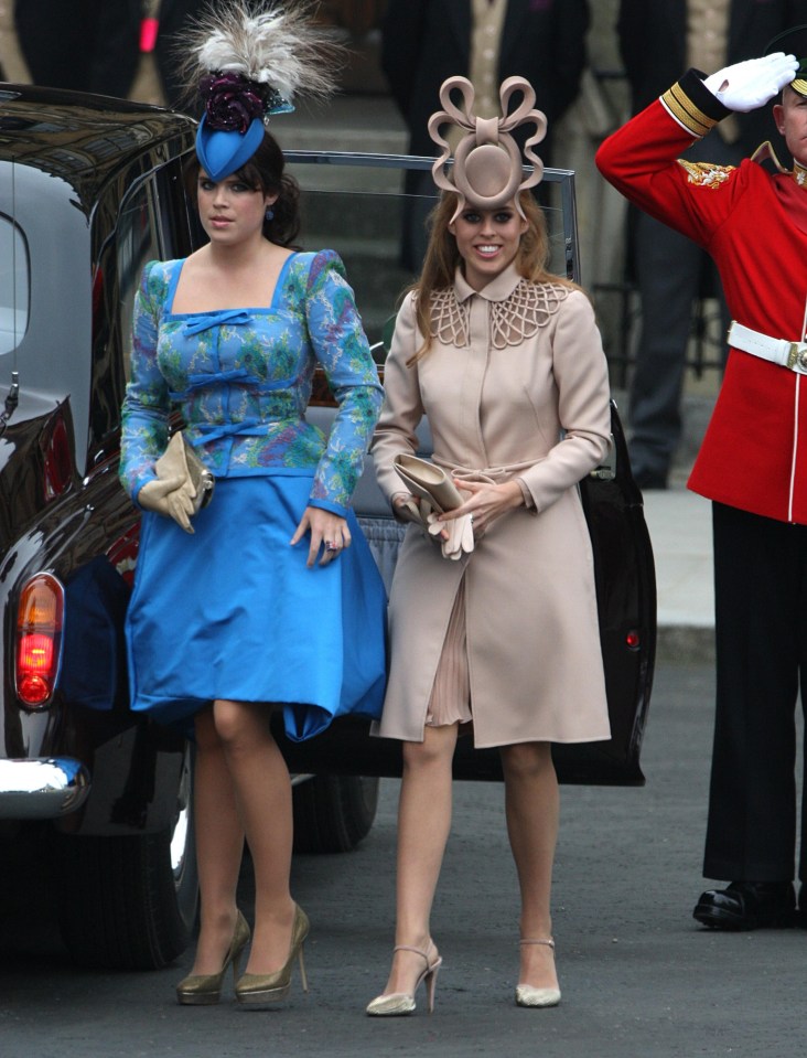  Princess Beatrice attended her cousin's wedding to Kate Middleton without her then-boyfriend Dave Clark