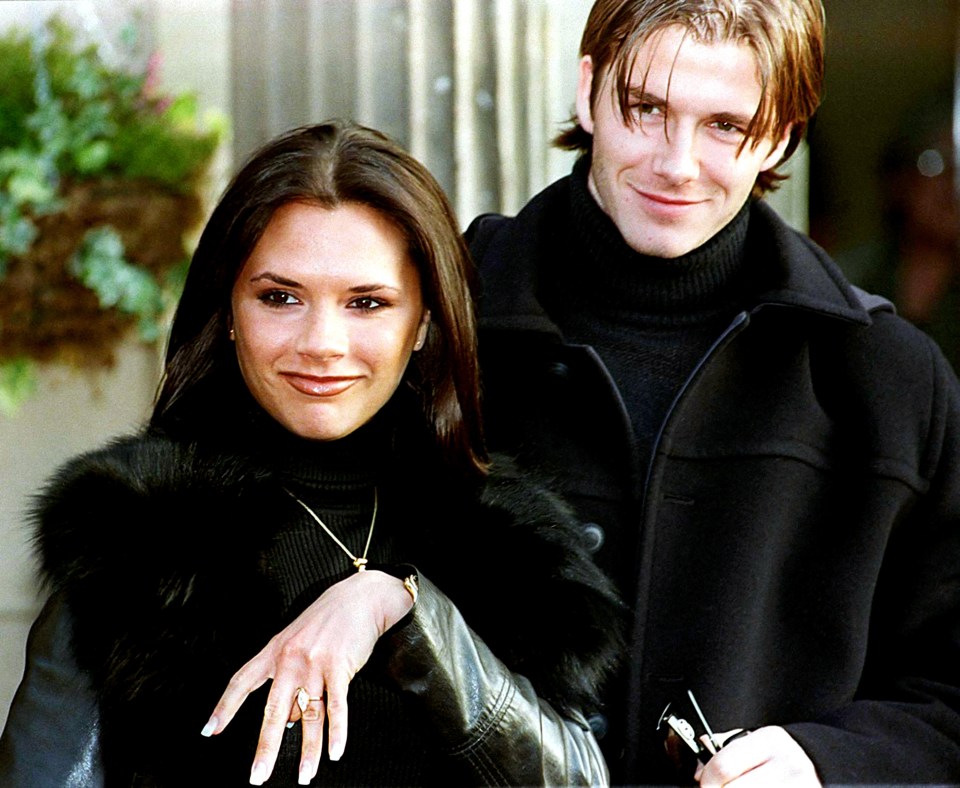 File photo dated 25/01/1998 of Victoria Adams (Posh Spice) and David Beckham the Manchester United footballer leave the Hotel near Crewe where the announcement of their future wedding was made. PRESS ASSOCIATION Photo. Issue date: Thursday May 16, 2013. Former England captain David Beckham will retire from football at the end of the season, the player's representative has confirmed. See PA Story SOCCER Beckham. Photo credit should read: John Giles/PA Wire