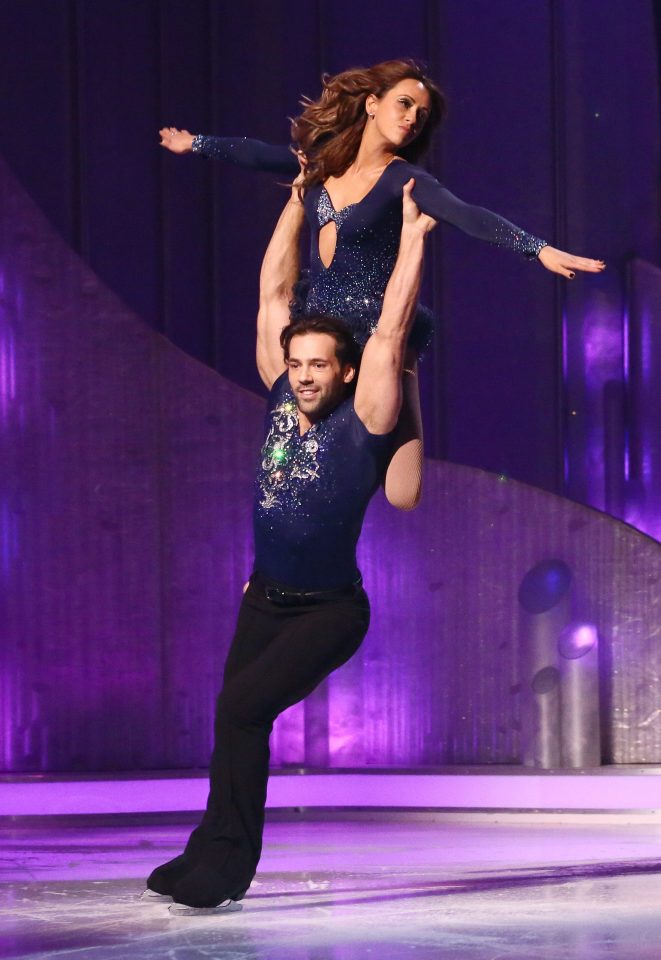  Samia and Sylvian originally met when competing together in ITV ice skating show Dancing On Ice in 2013