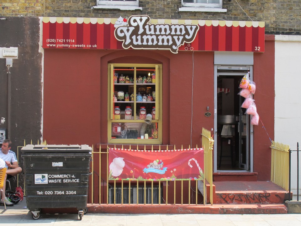  A halal sweet shop in New Road Sweet Shop where alleged 'jihadi surgeries' took place