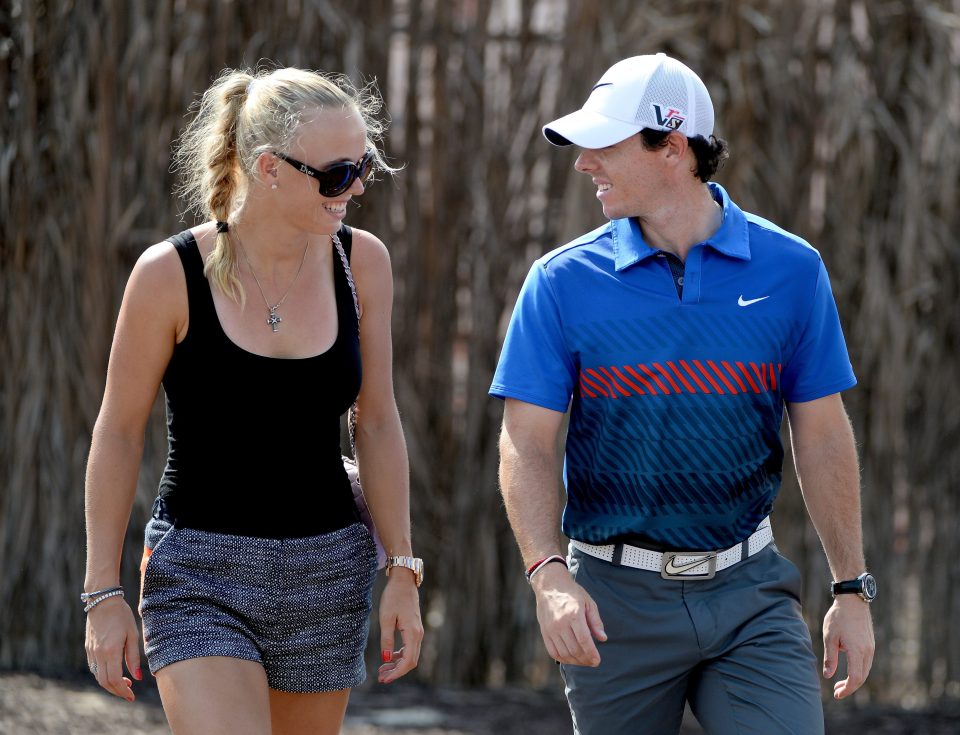 Neither Wozniacki nor McIlroy responded to Barnes’s tweet