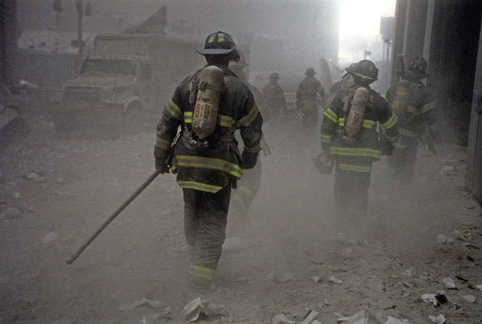  Fire fighters and other volunteers rushed to the scene with those who were at the scene now experiencing an increased rate of cancer