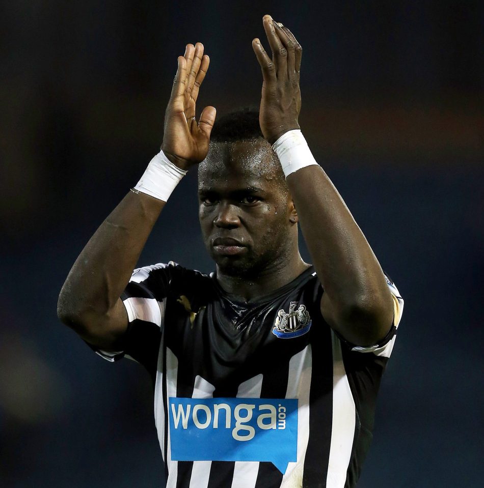 Cheick Tiote is Newcastle's top midfielder in the latest edition of video game FIFA