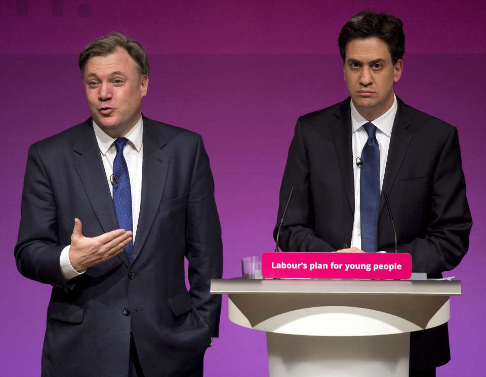 Ed Balls and Ed Miliband were not best of friends