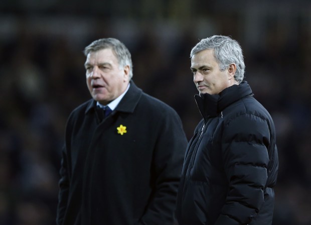 Sam Allardyce and Jose Mourinho