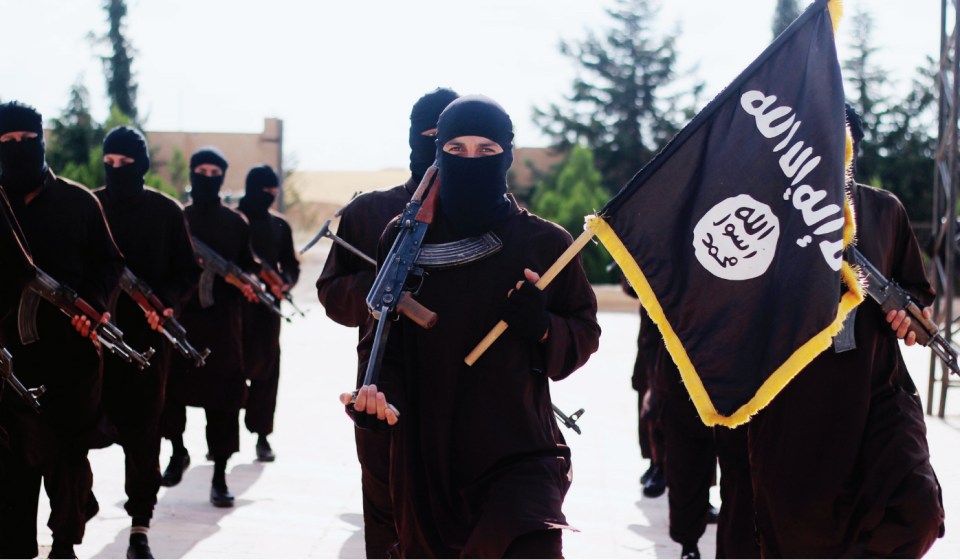 ISIS Islamic State fighters taken from Dabiq magazine