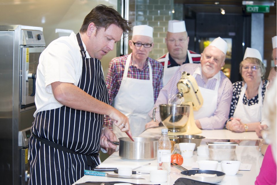 Spend a morning at James Martin's Cookery Club