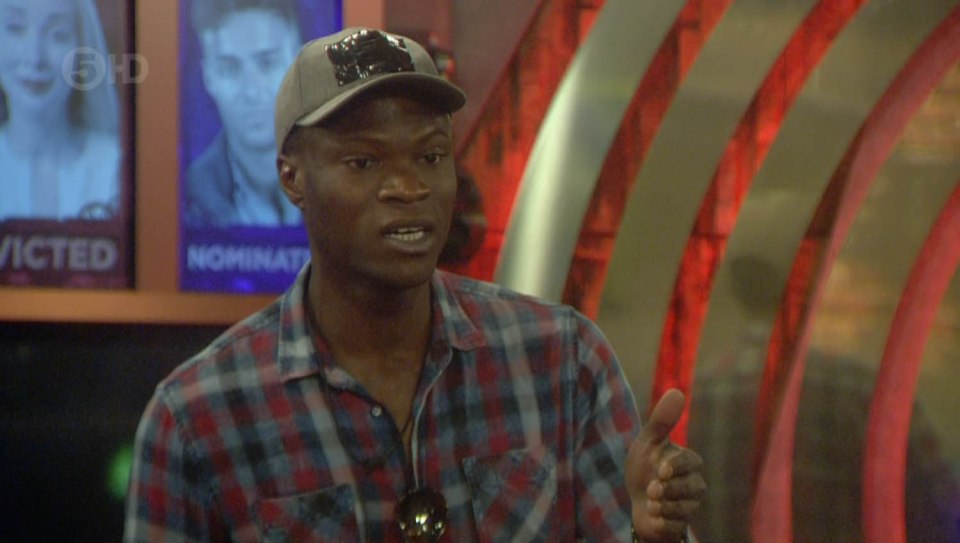  Brian Belo walked put of his second stint on Big Brother after Helen Wood labelled him a "rapist and murderer"