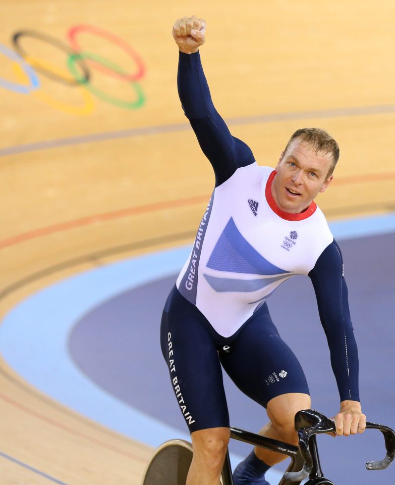 Sir Chris Hoy was king of the velodrome with golds