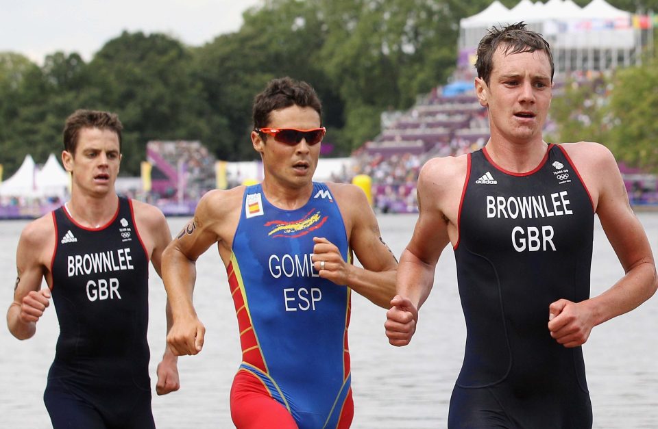  Flashback to London 2012 as Alistair leads Spain star Javier Gomez and Jonathan