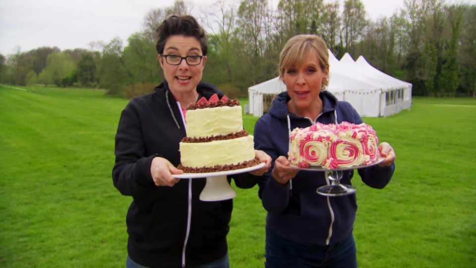  Ready, Set, Bake . . . Mel and Sue hope to open their own tea shop once the BBC show comes to an end