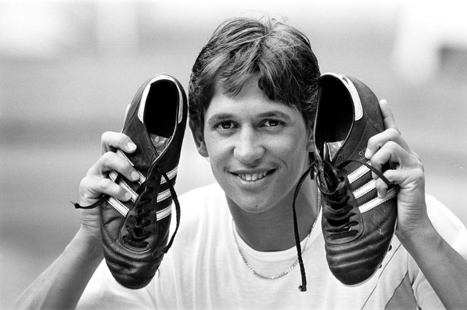  Football boots have come a long way since Gary Lineker wore these retro black boots