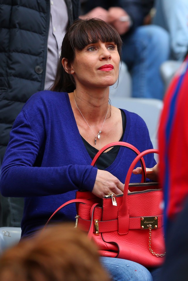  Cristina Serra in attendance to watch Bayern Munich last season