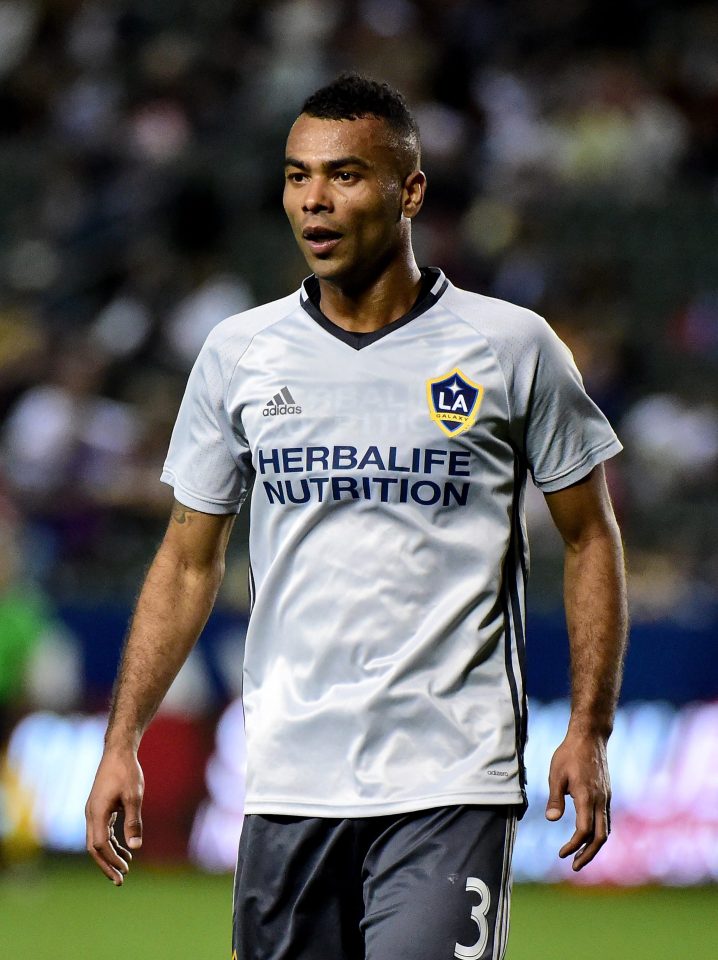 Ashley Cole signed for LA Galaxy in January