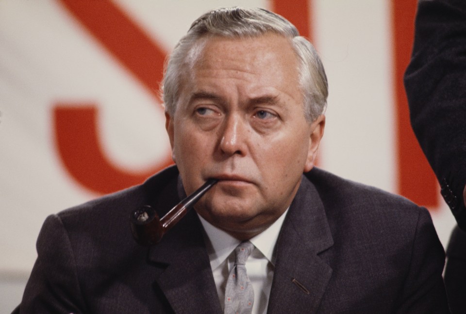 Harold Wilson At Labour Conference