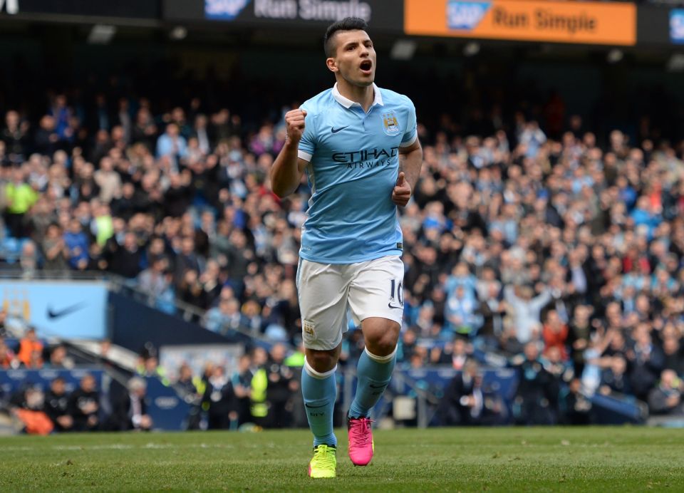  Sergio Aguero is the favourite to win the PFA Player of the Year for 2016-17