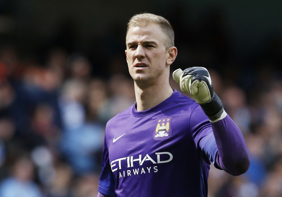  Joe Hart will remain as Man City's first choice keeper this summer