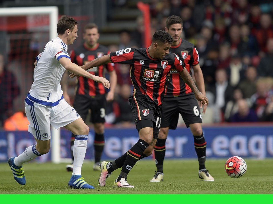  King scored seven goals for Bournemouth last season