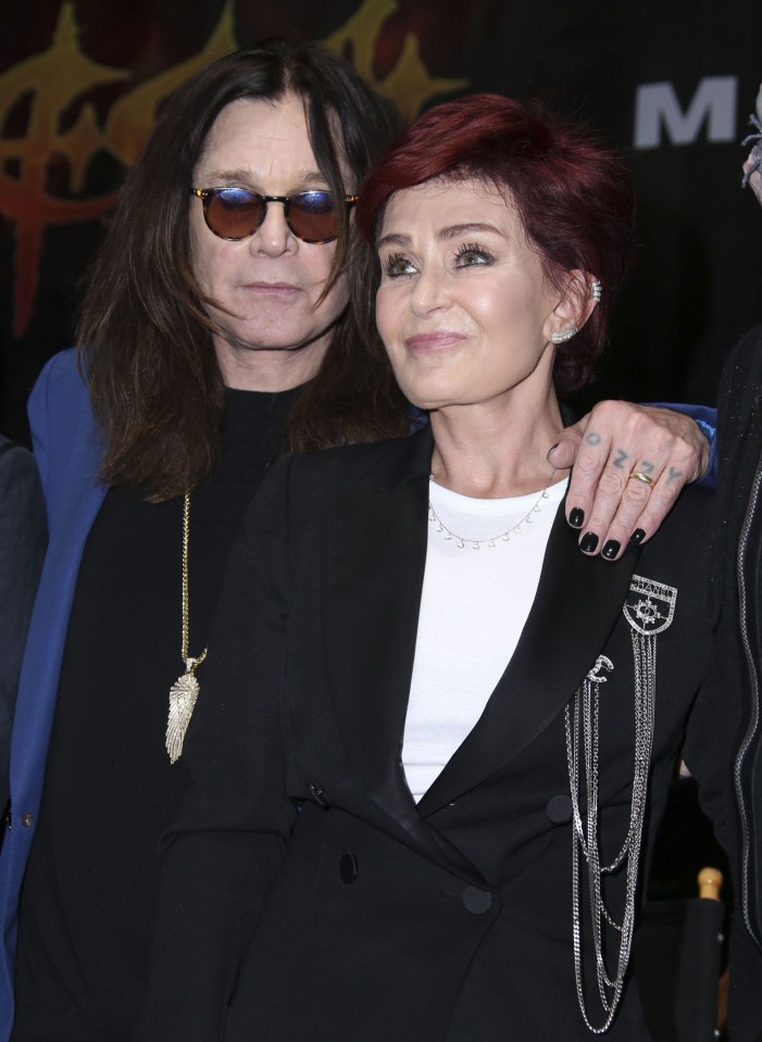 Ozzy seemed partial to wearing his wife Sharons clothes when drunk