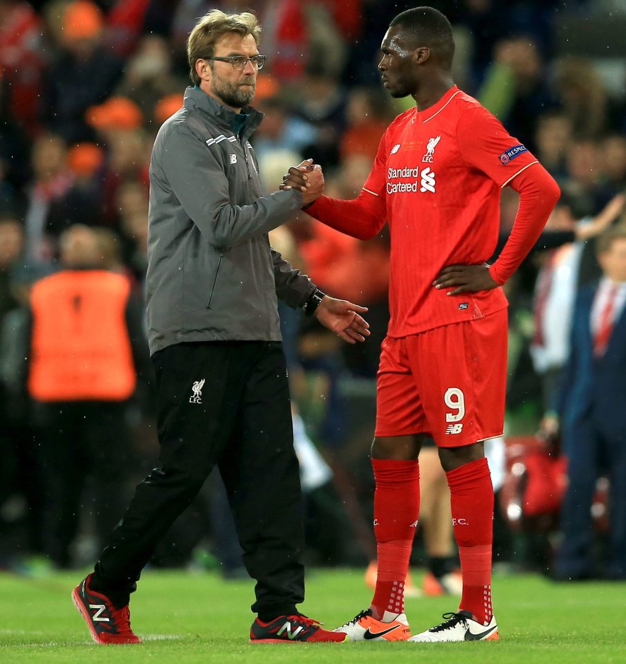  Liverpool striker Christian Benteke is a target for Crystal Palace