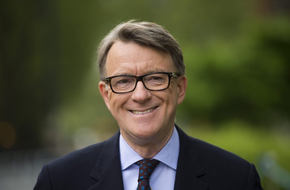  A firm owned by Remainer Lord Mandelson is advising the banks’ over Brexit negotiations