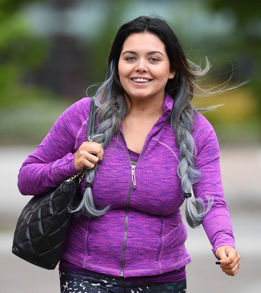 Geordie Scarlett Moffatt will also be gracing our screens on I'm a Celeb.. later this year 