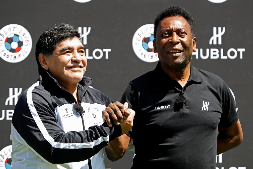 Pele has cited poor health behind his decision not to attend