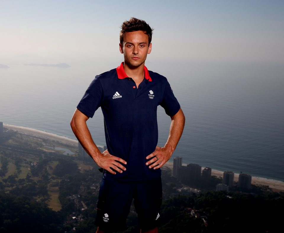  Tom Daley is gunning for gold in Rio