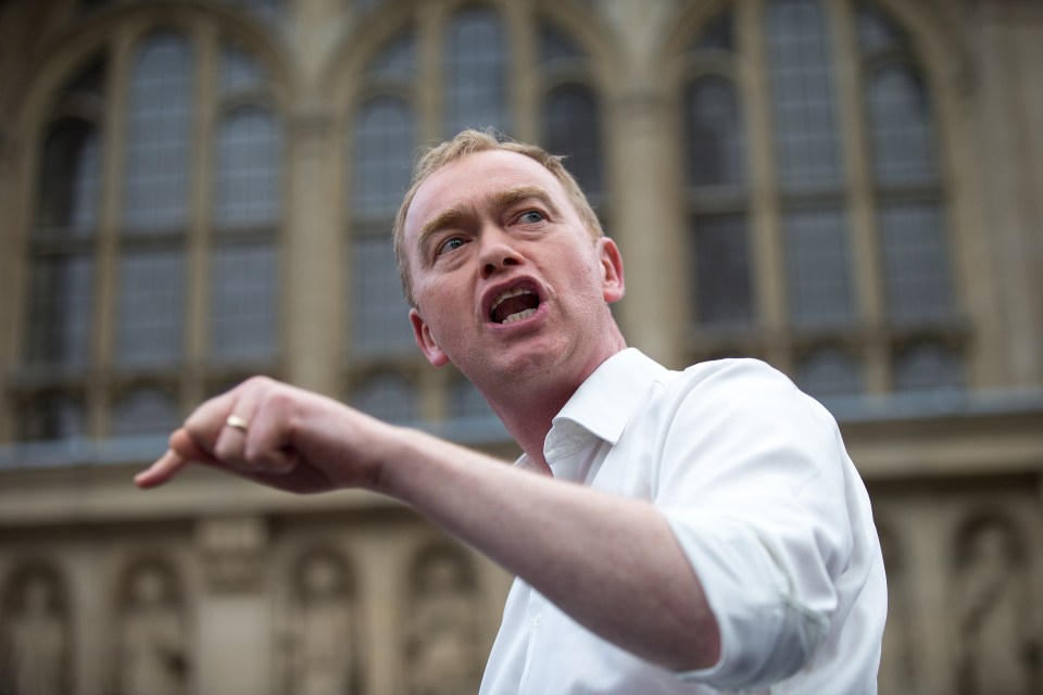  Lib Dem leader Tim Farron claims the Conservative Party has 'betrayed pensioners'