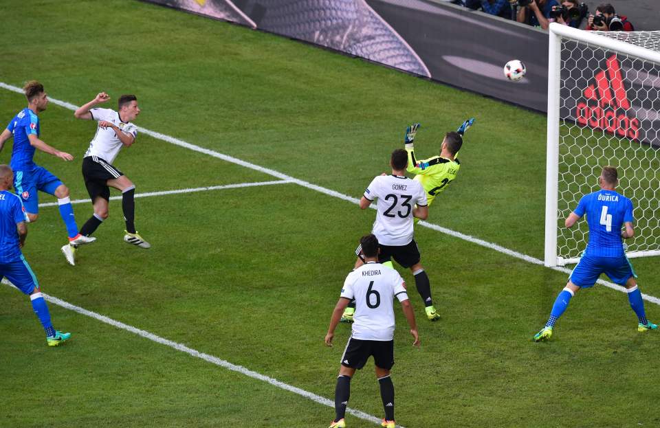 Draxler scored a beauty for Germany at Euro 2016