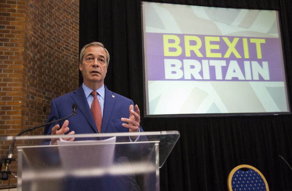  Nigel Farage stood down as Ukip leader after Britain voted for Brexit in the EU referendum saying he wanted his life back