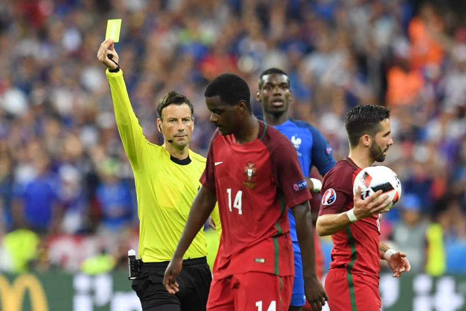 Portugal's midfielder William Carvalho (