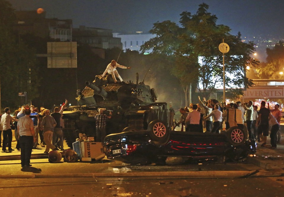  Scenes from the Turkey military coup were broadcast around the world with German chancellor Angela Merkel expressing her thoughts for the country