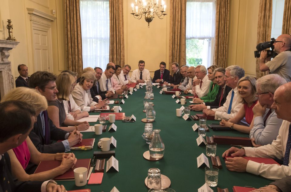 Theresa May's Cabinet will be meeting