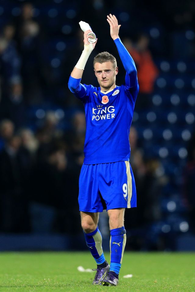 Jamie Vardy was the joint quickest player in the Premier League last term