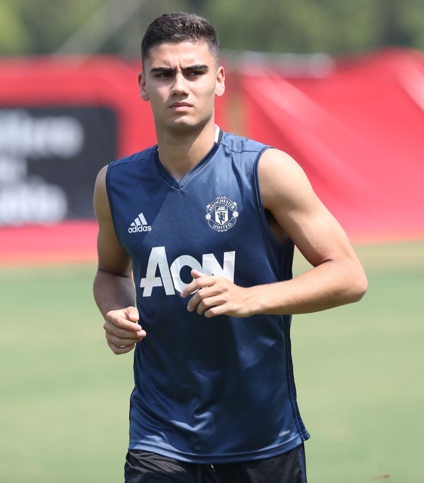 Andreas Pereira is a transfer target for both Middlesbrough and Leicester