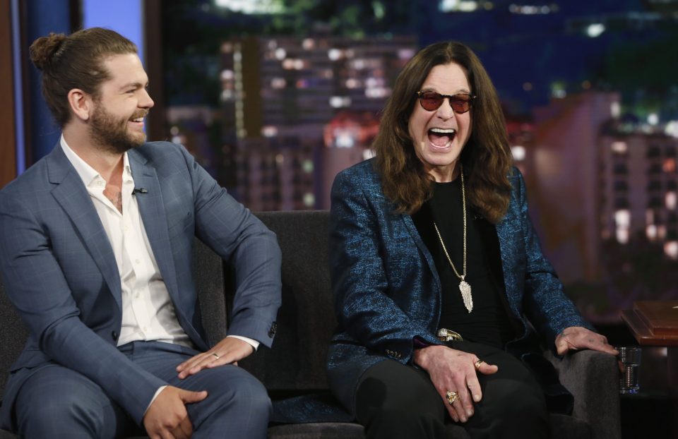 The pair filmed scenes for new History Channel show Ozzy and Jack’s World Detour