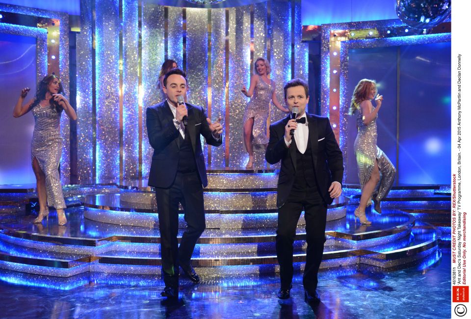 Ant and Dec were on top form as they performed live on the supership