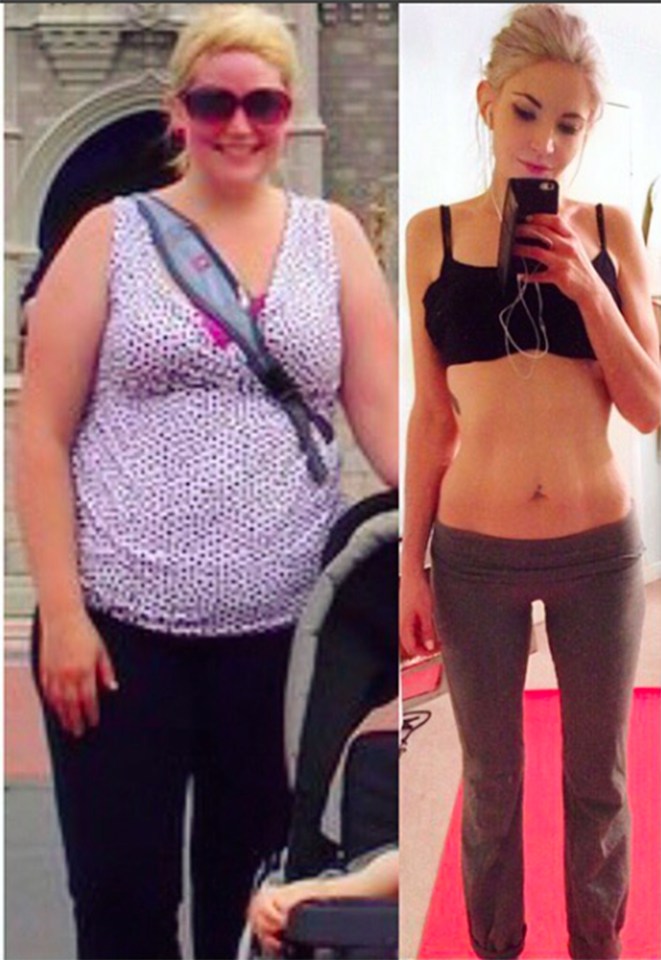  Thousands of people have watched as Sarah shed the pounds