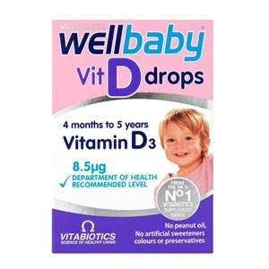  Wellbaby Vit D drops (£4.95 for 30ml and 