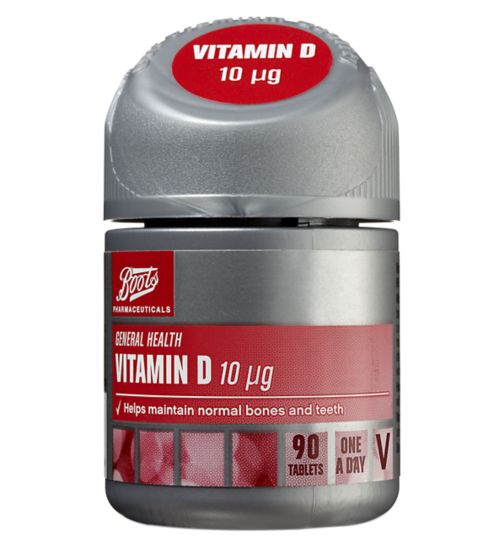  Boots Vitamin D (£2.19 for 90)