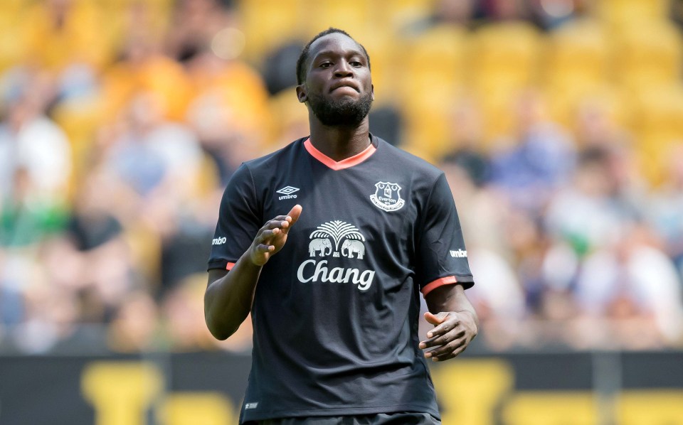 Romelu Lukaku played for Everton in friendly draw with Real Betis