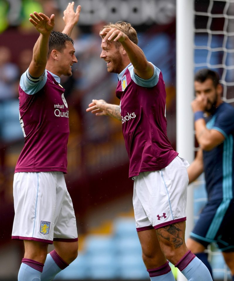  Aston Villa are hoping to bounce straight back to the Premier League