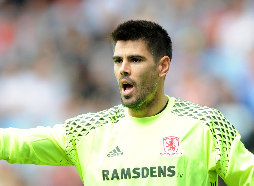 Boro have already snapped up former United goalkeeper Victor Valdes