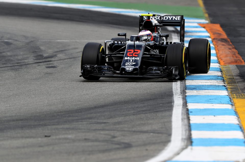 It's not yet known if the McLaren driver was given a ticket